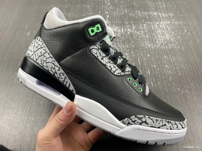 Rep Kickmax CT8532-031 3 Green Glow Air Jordan 0715